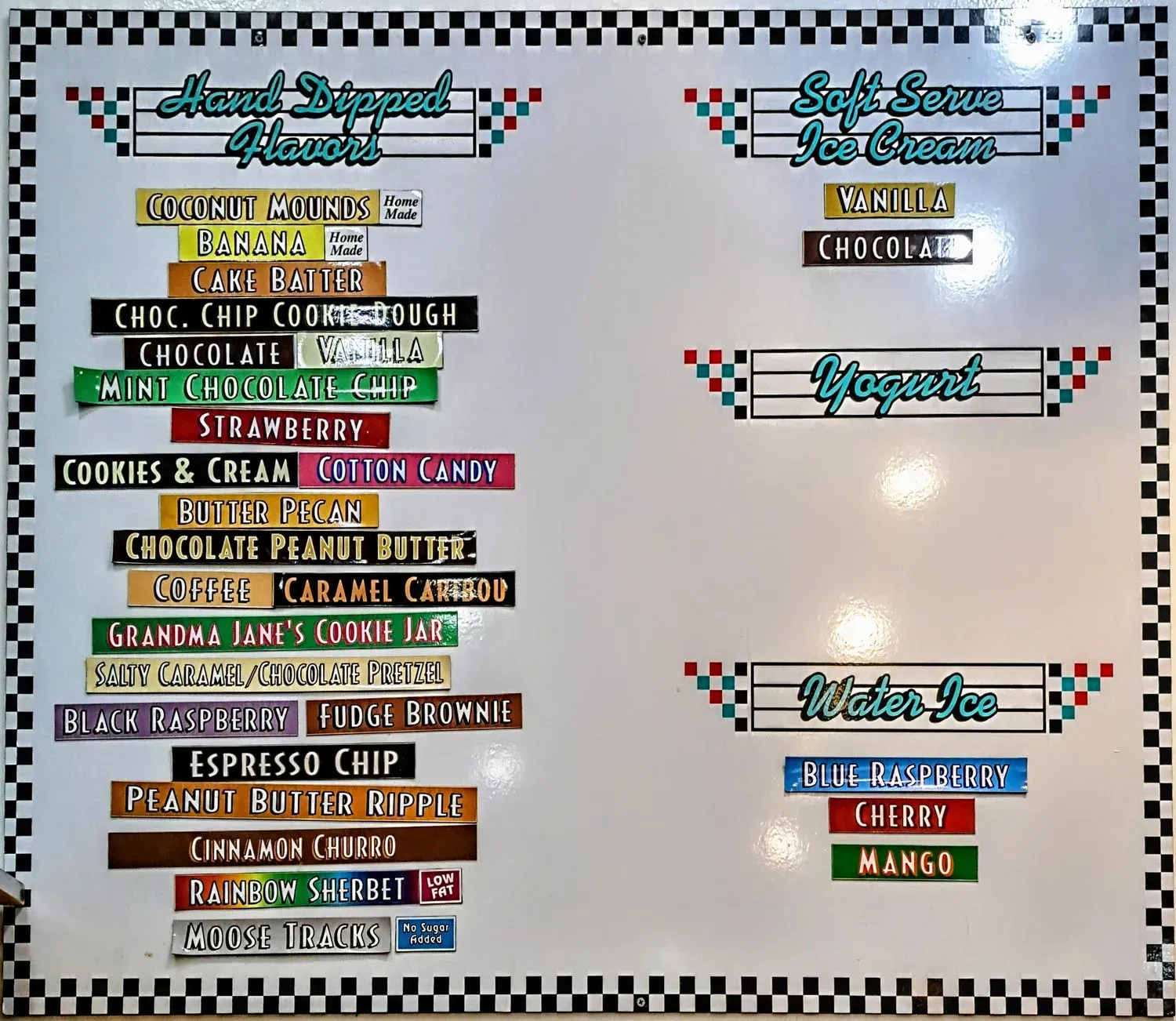 Johnny B Goode Ice Cream Parlor Menu - Updated October 2025