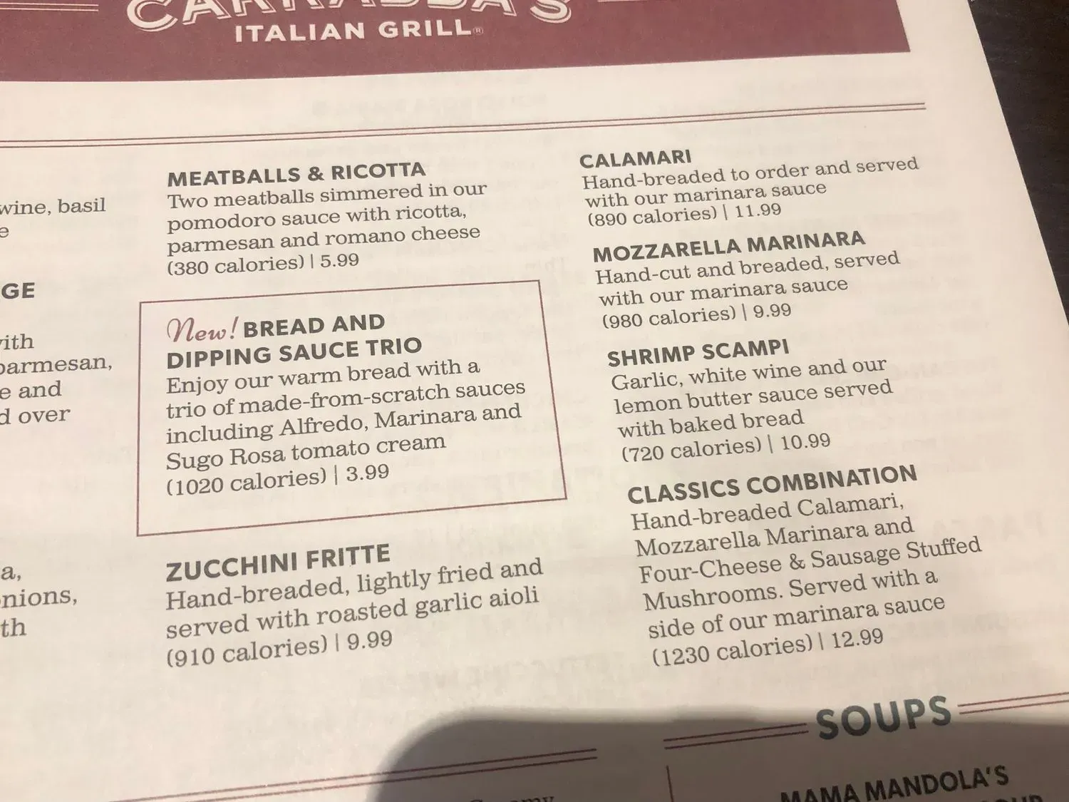 Menu 3