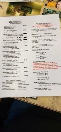 Frank's Pizza and Italian Restaurant Menu - Updated October 2025