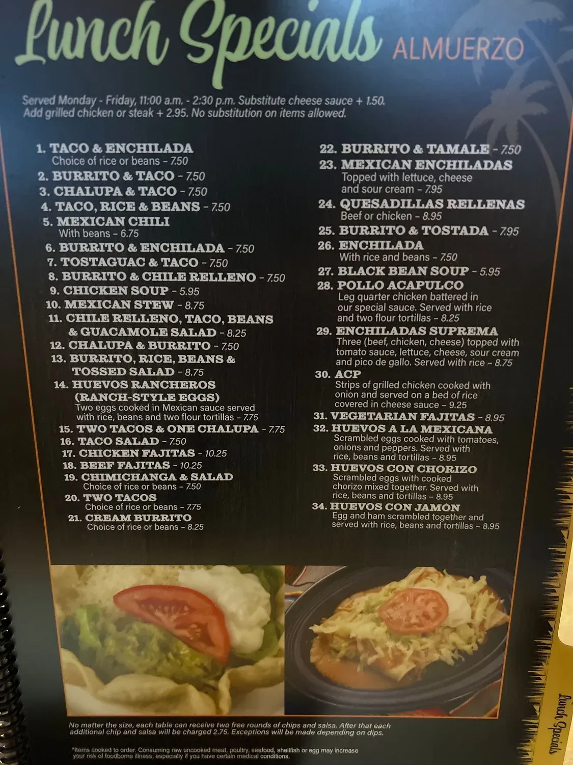 Menu 6