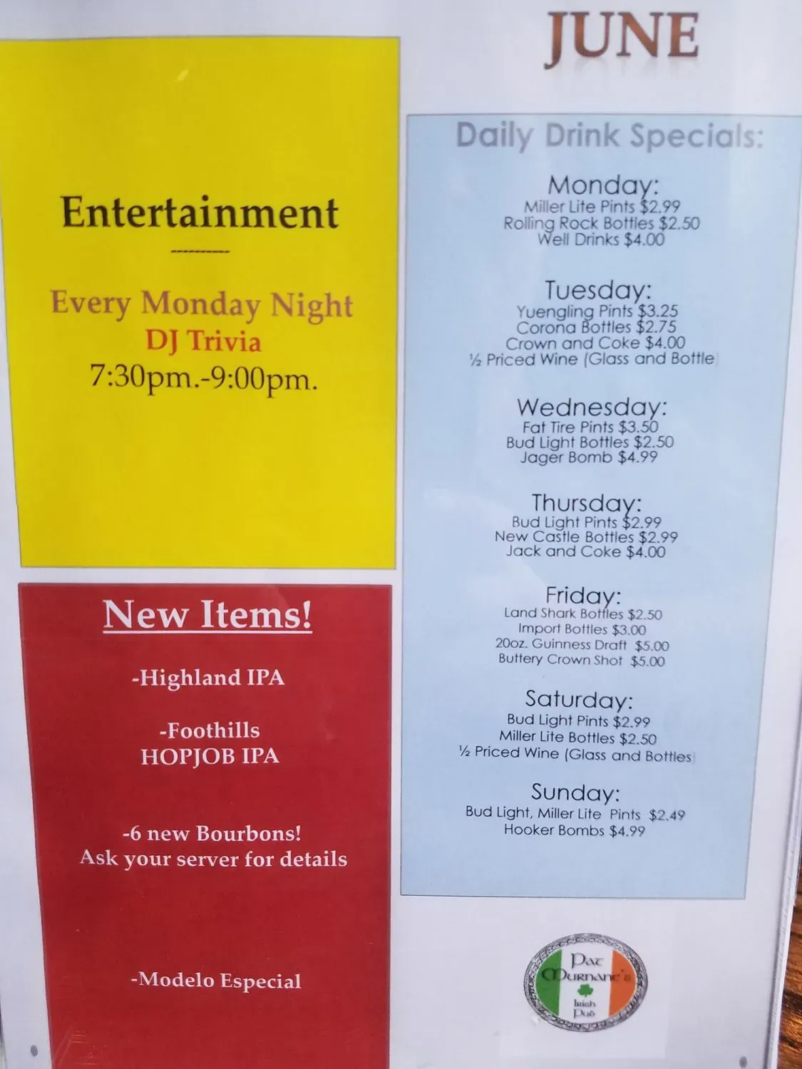 Menu 6