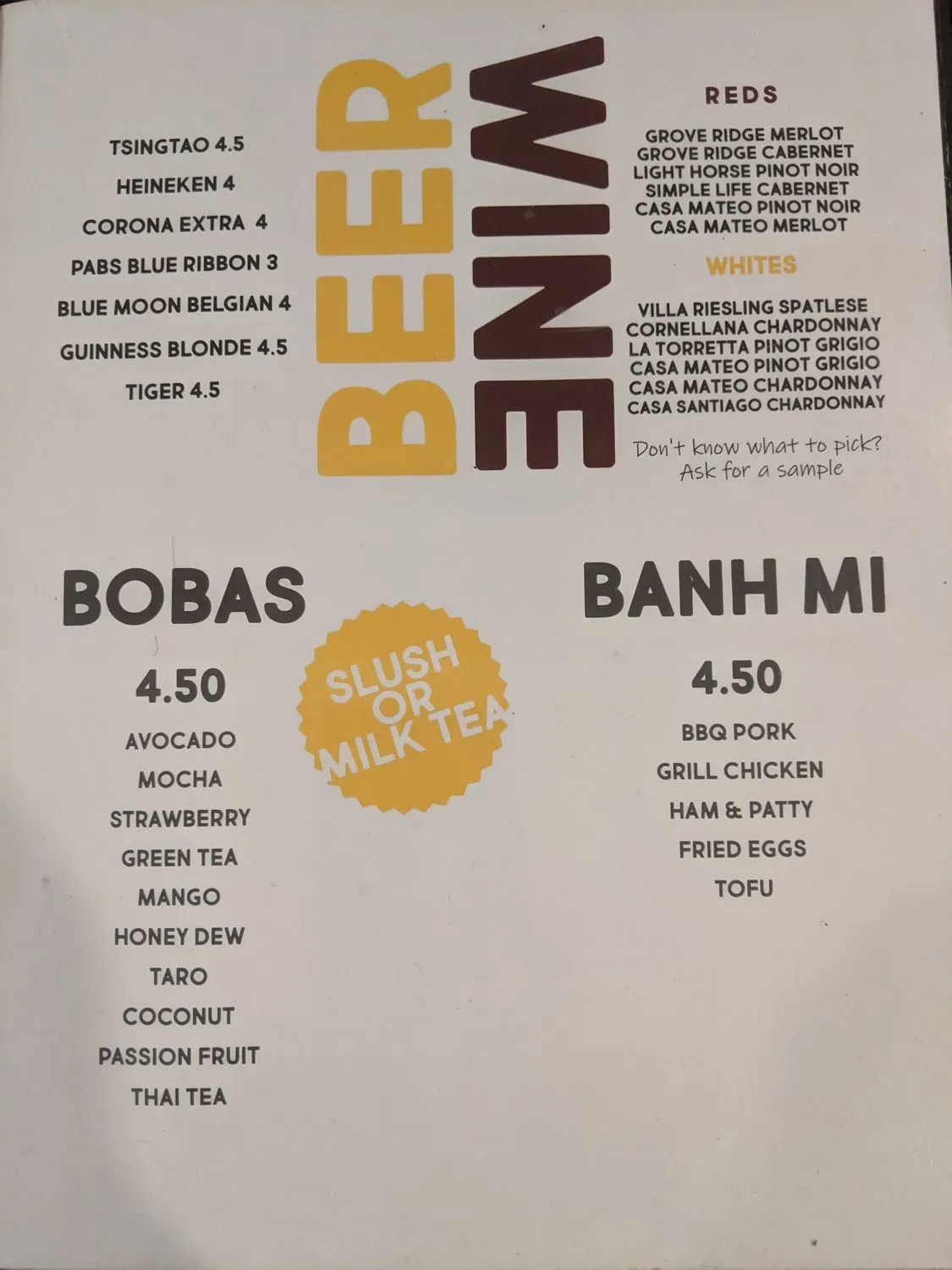 Menu 3