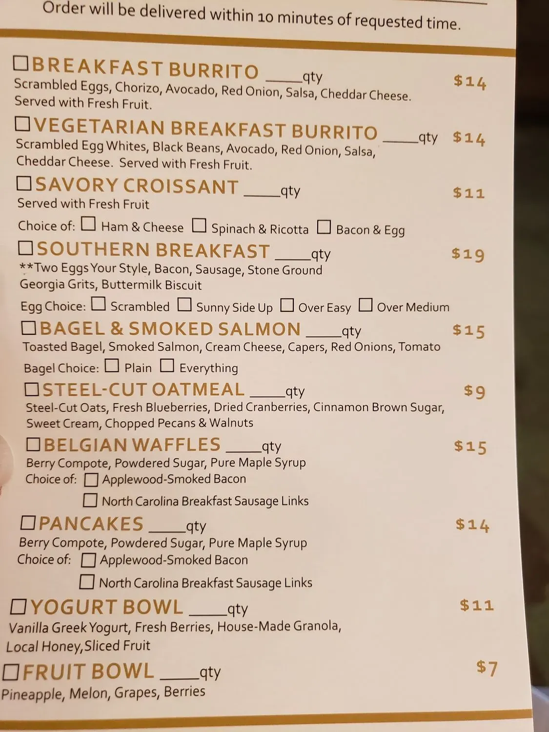 Menu 6