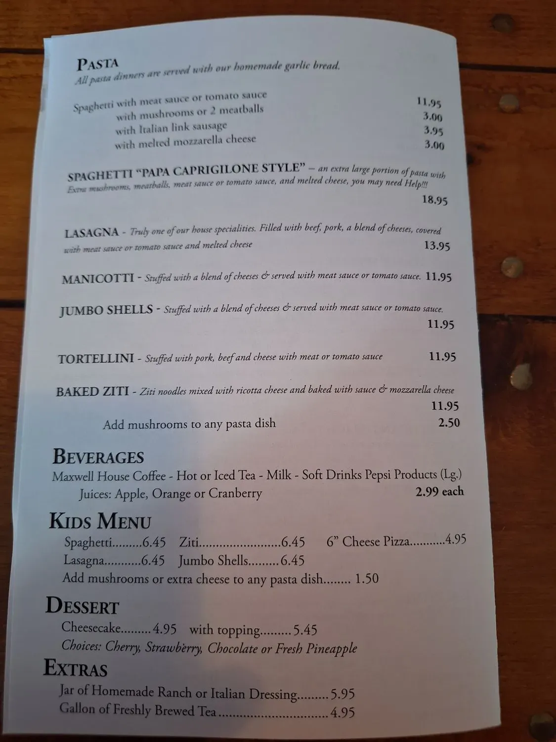 Menu 6