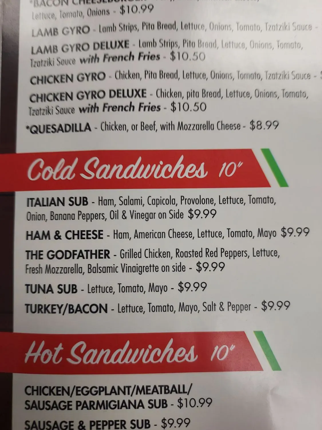 Menu 4