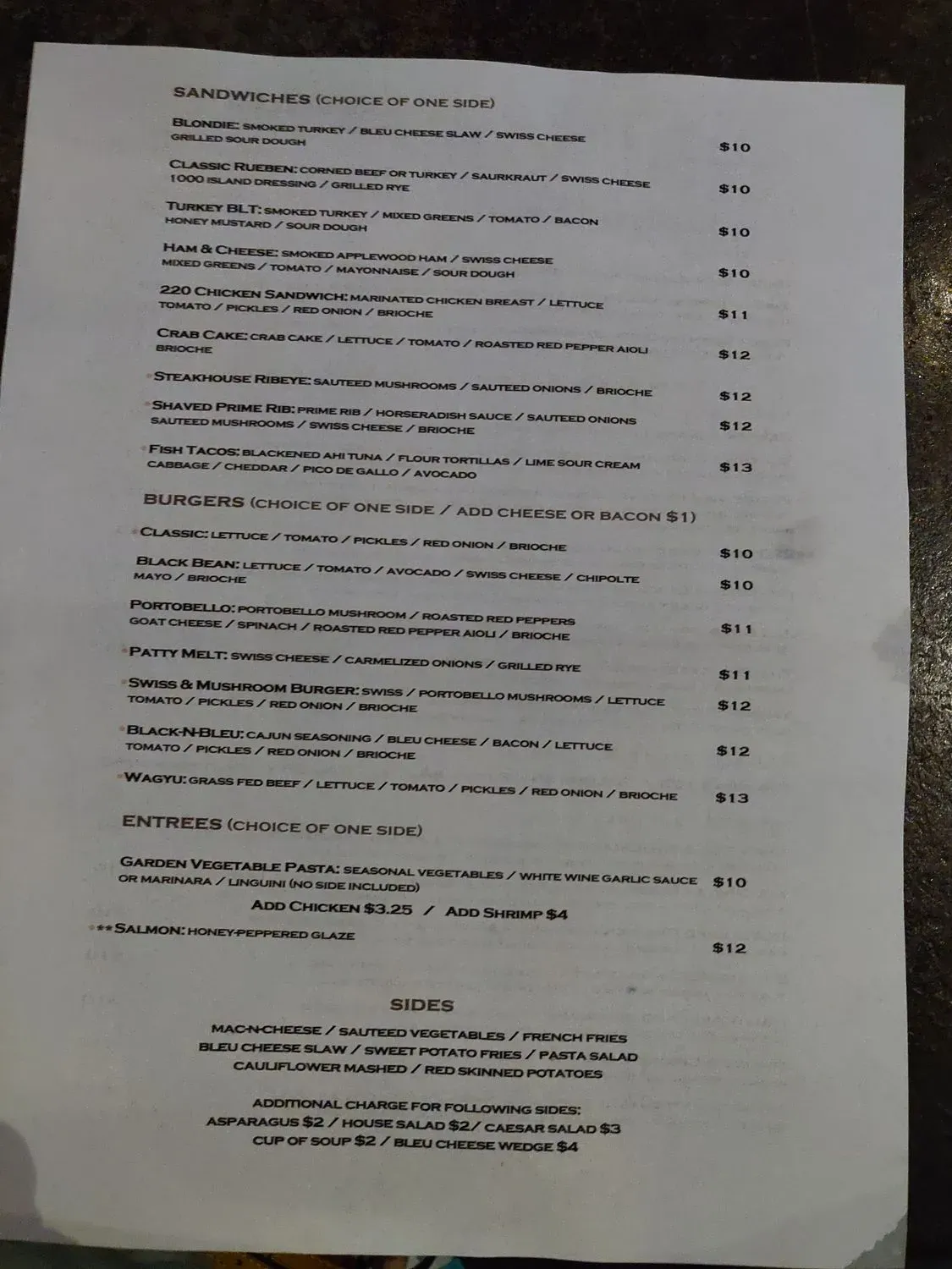 Menu 4