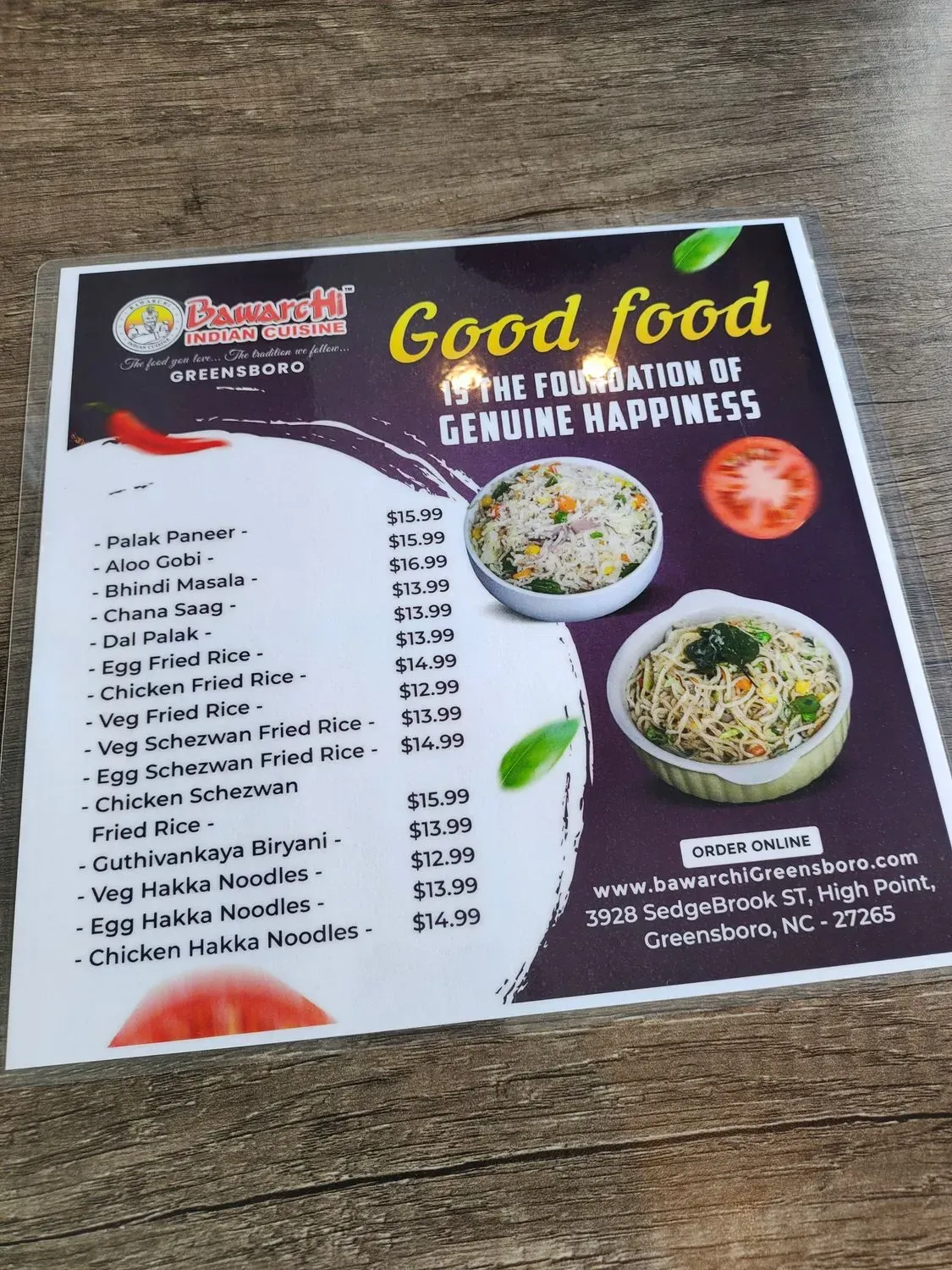 Menu 3