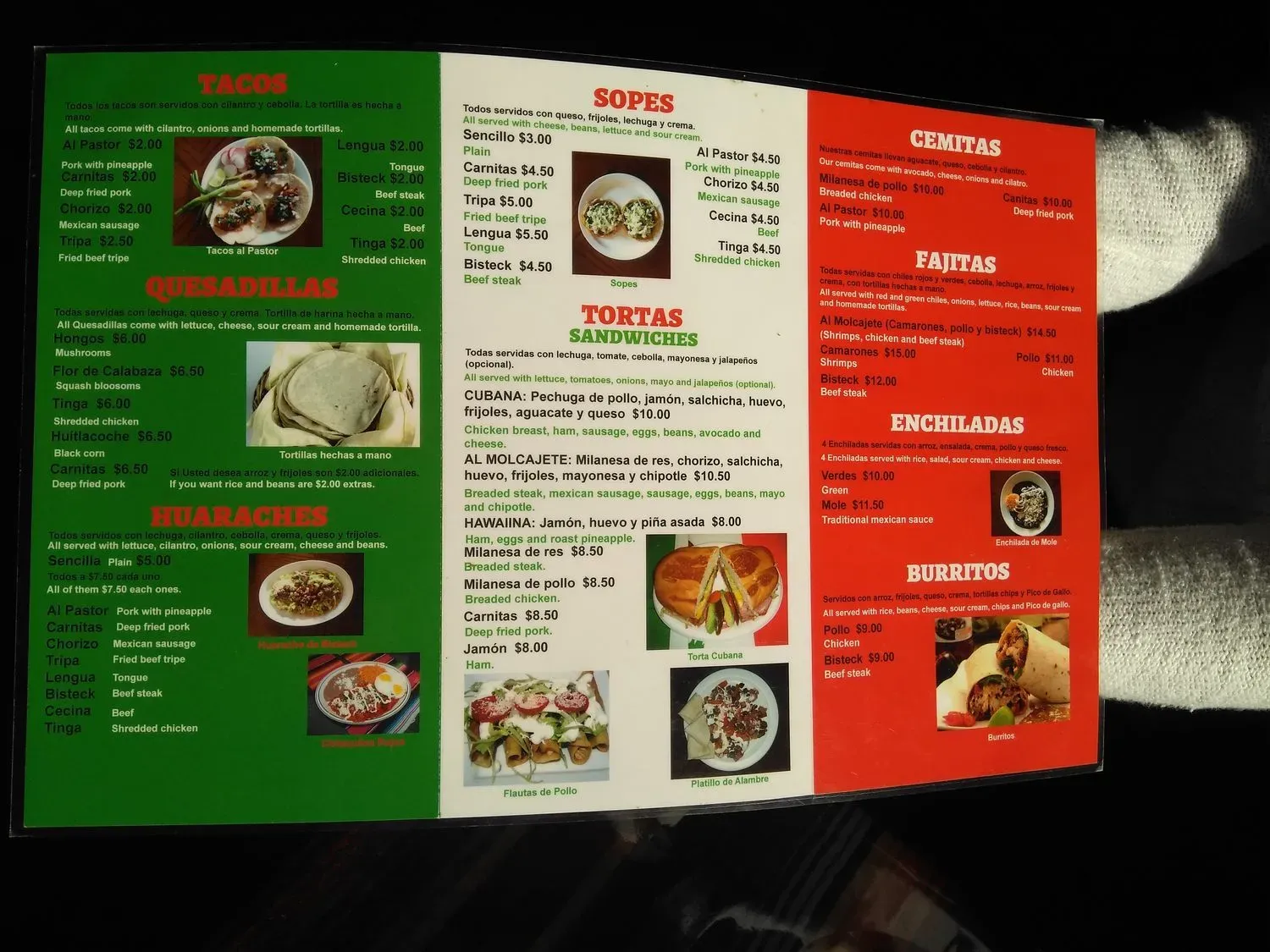 Menu 6