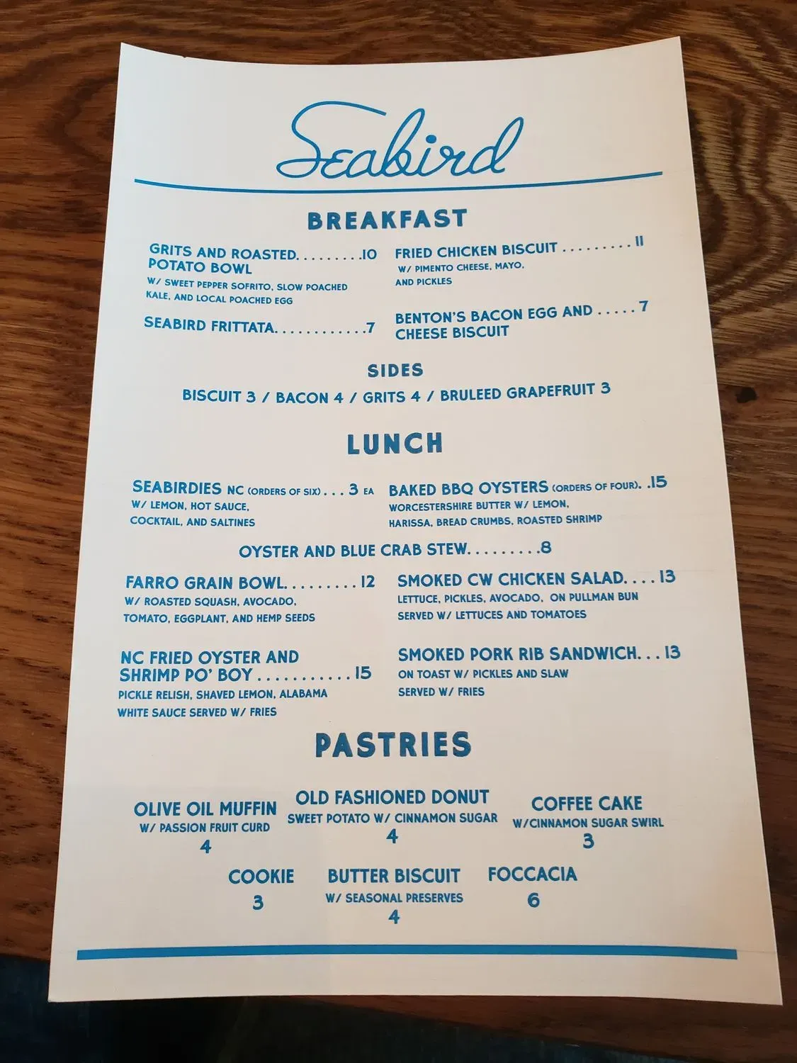 Menu 6