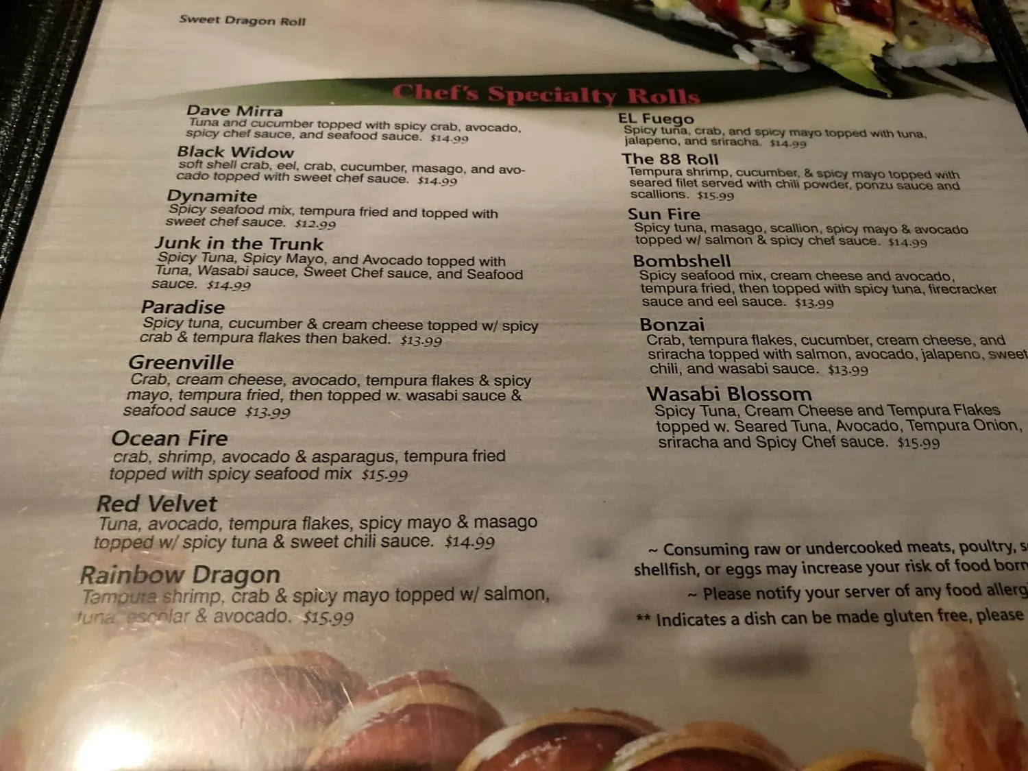 Menu 4