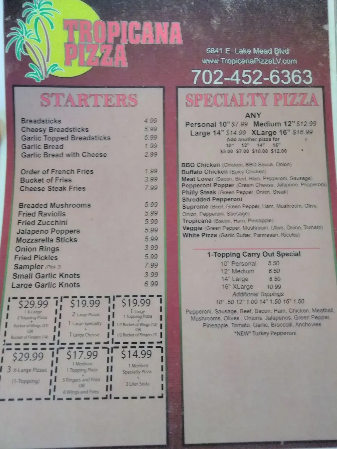 Menu 6