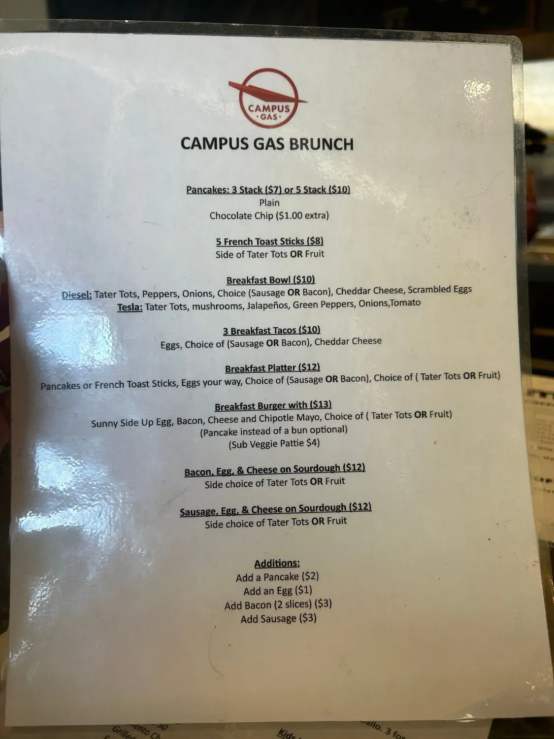 Menu 3