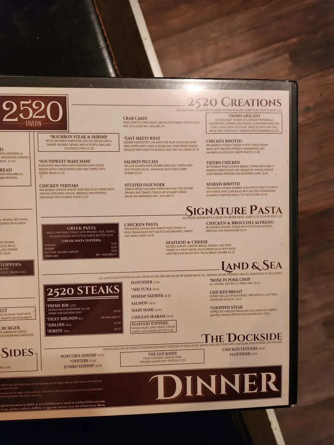 Menu 4