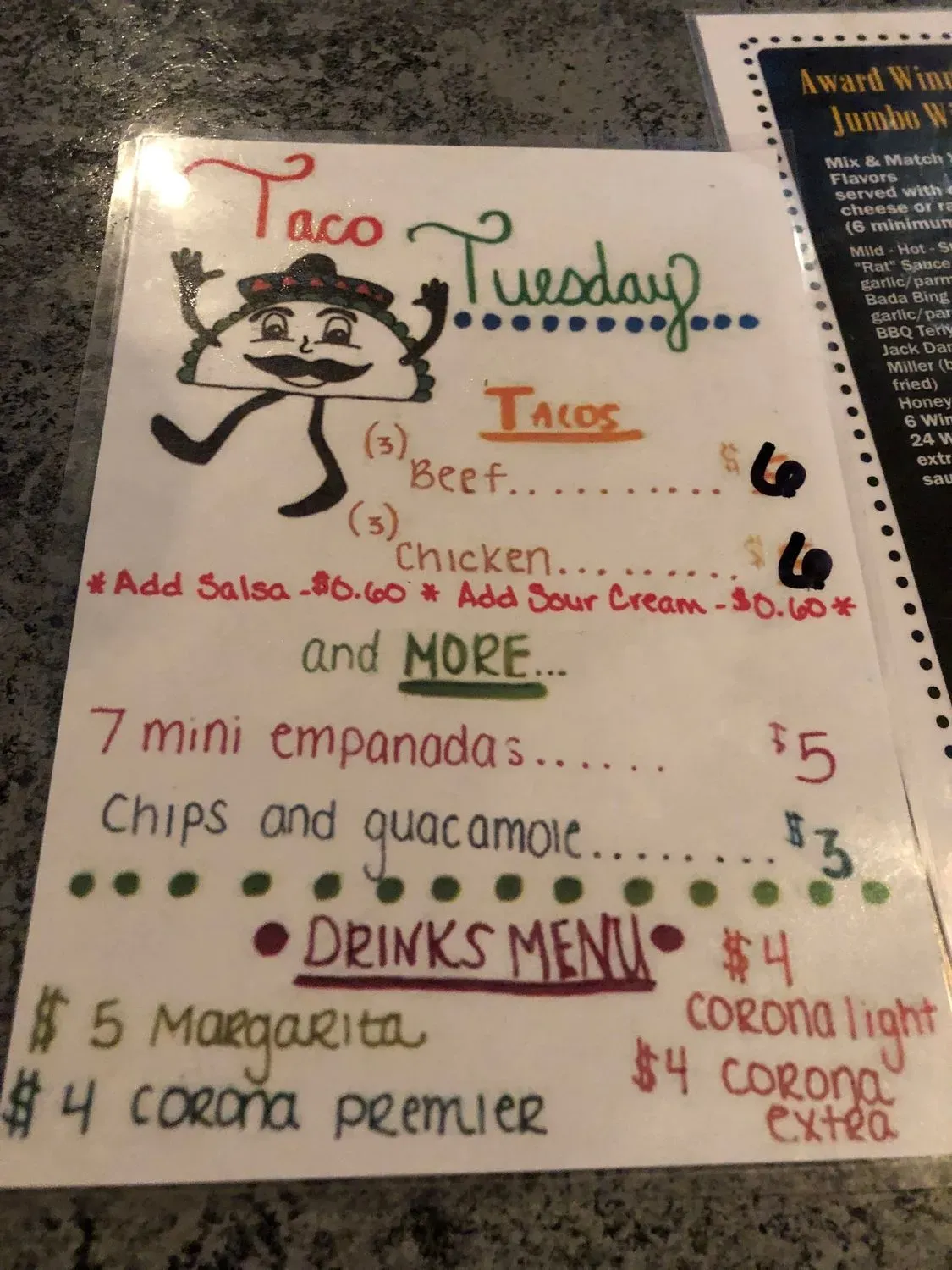 Menu 6