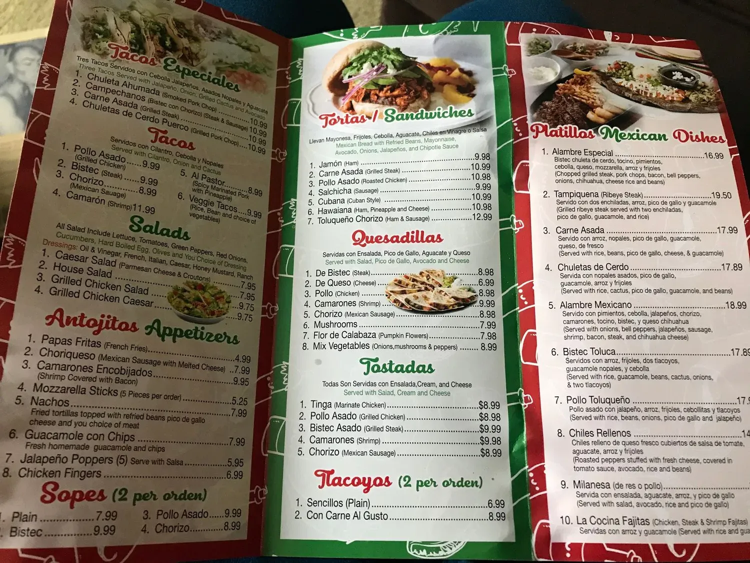 Menu 6