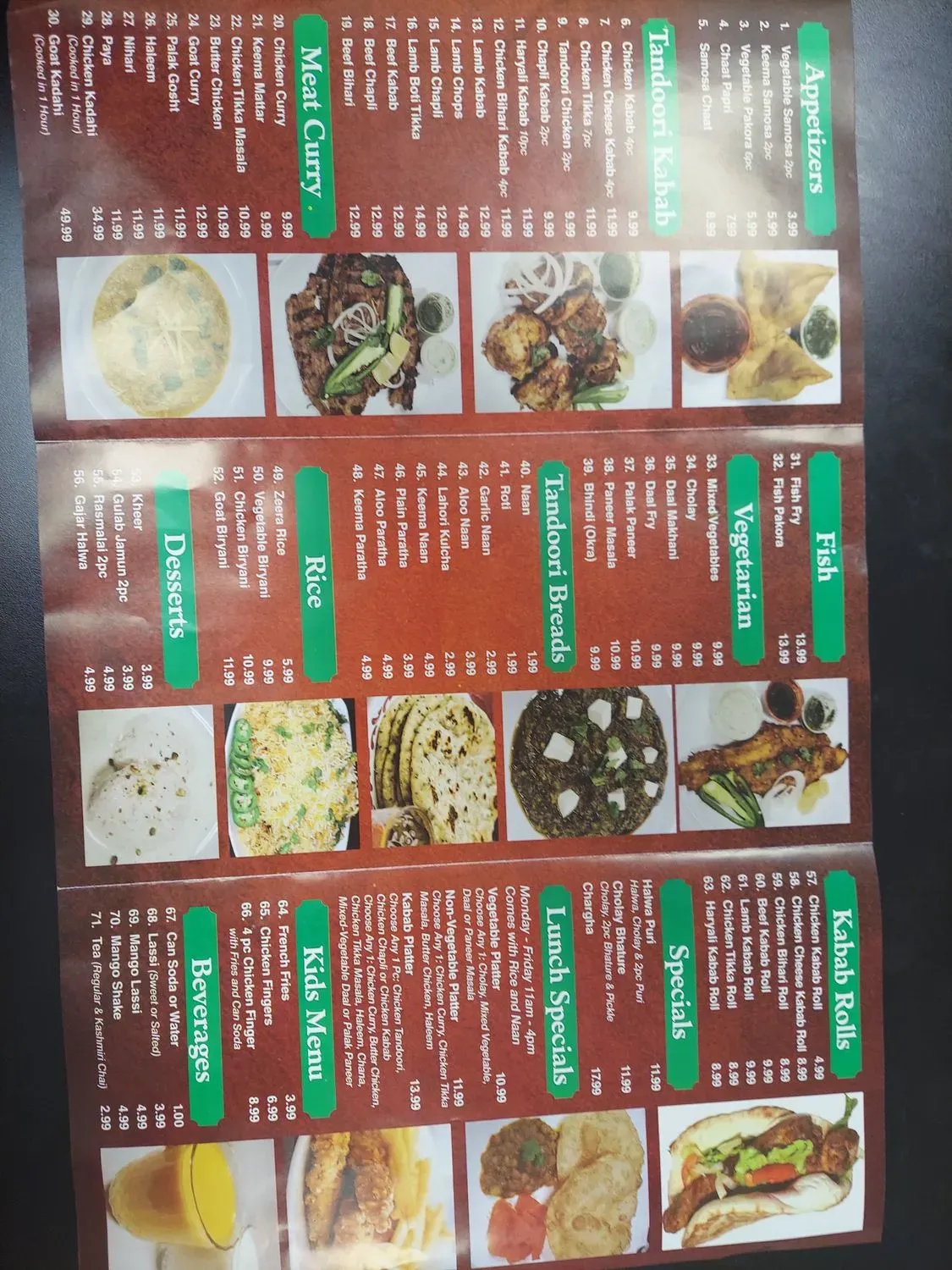 Menu 4