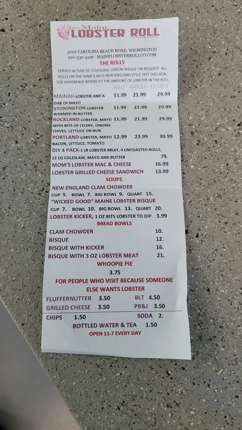 Menu 3