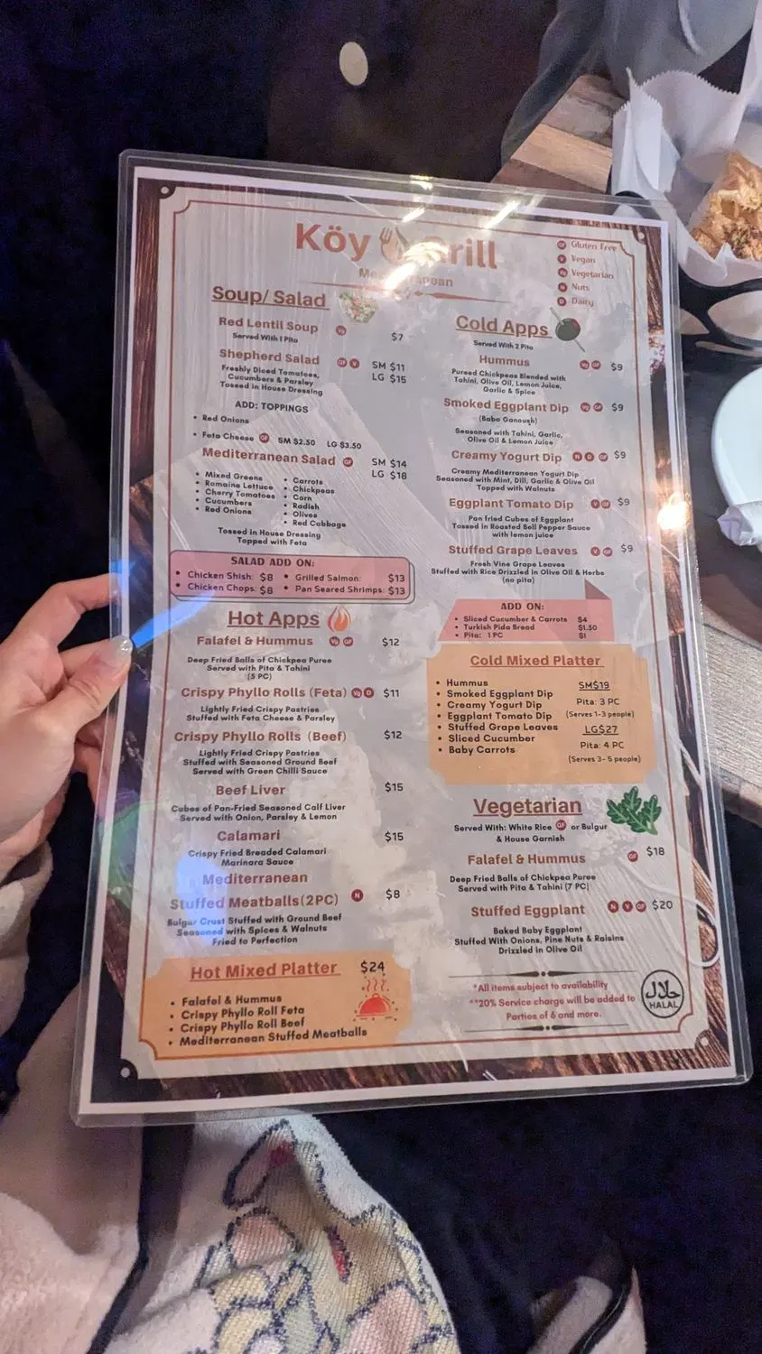 Menu 3