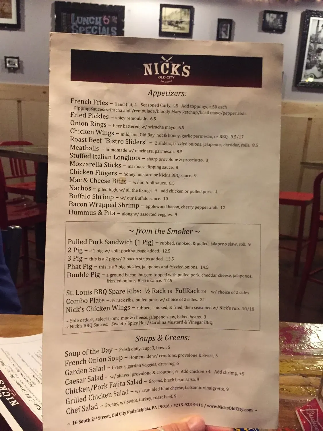 Menu 4