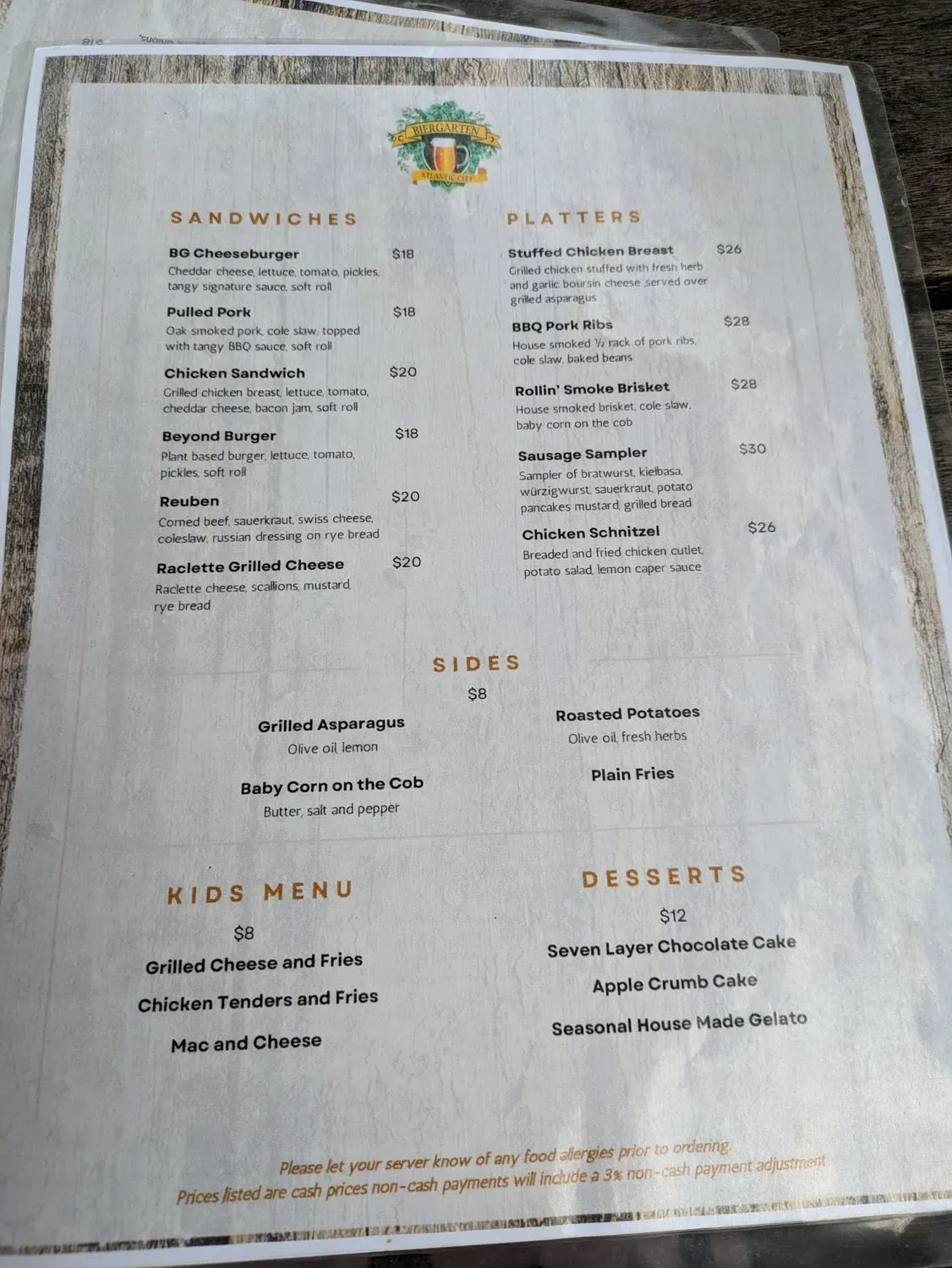 Menu 6