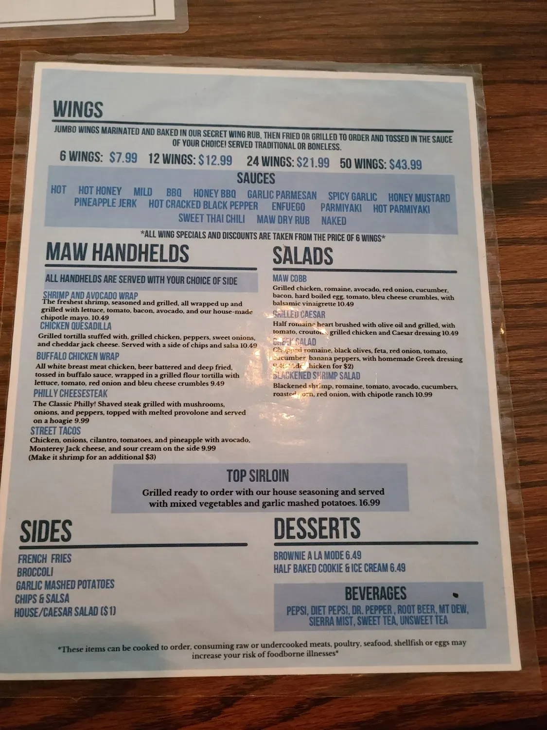 Menu 3