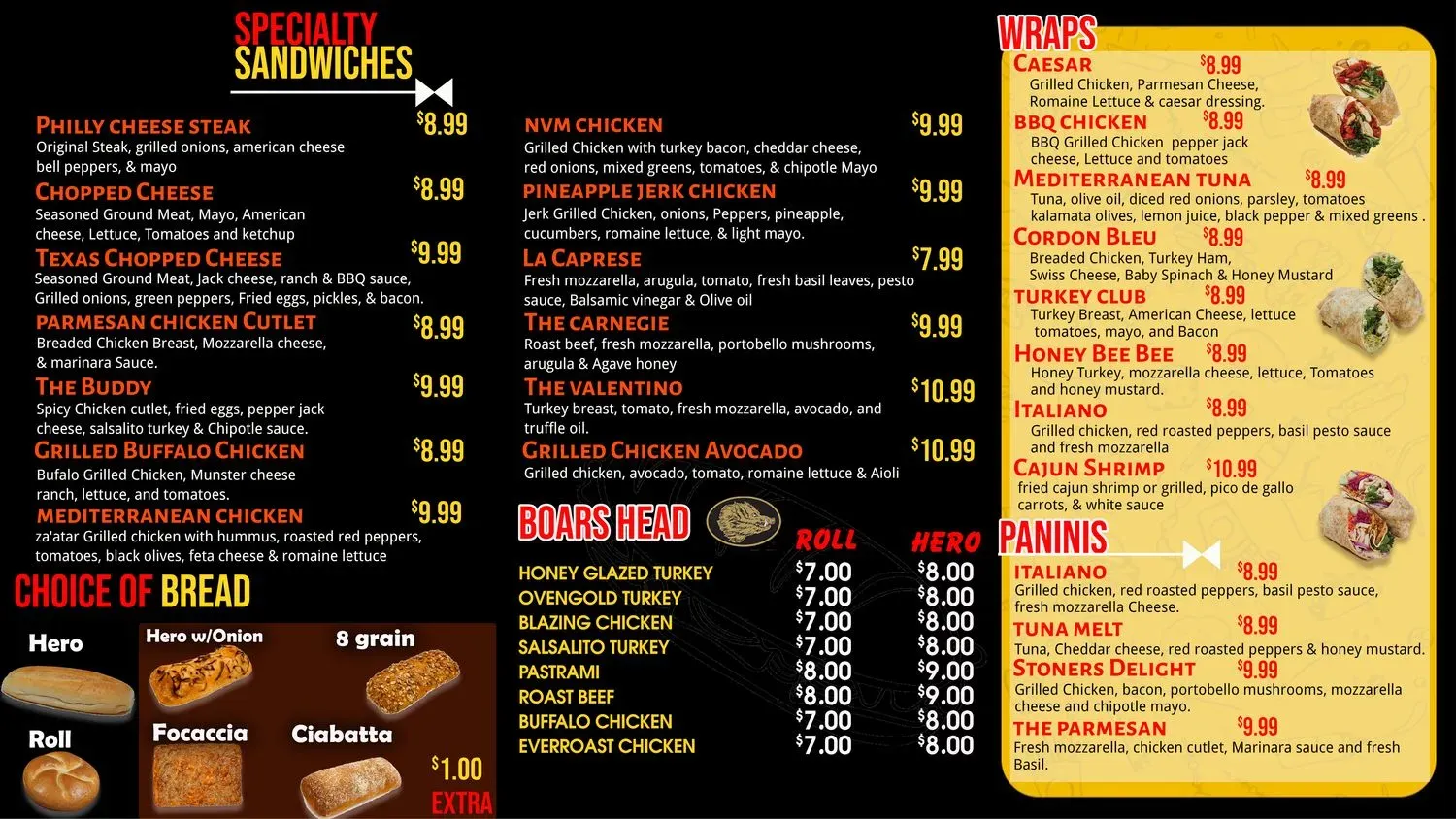 Menu 3