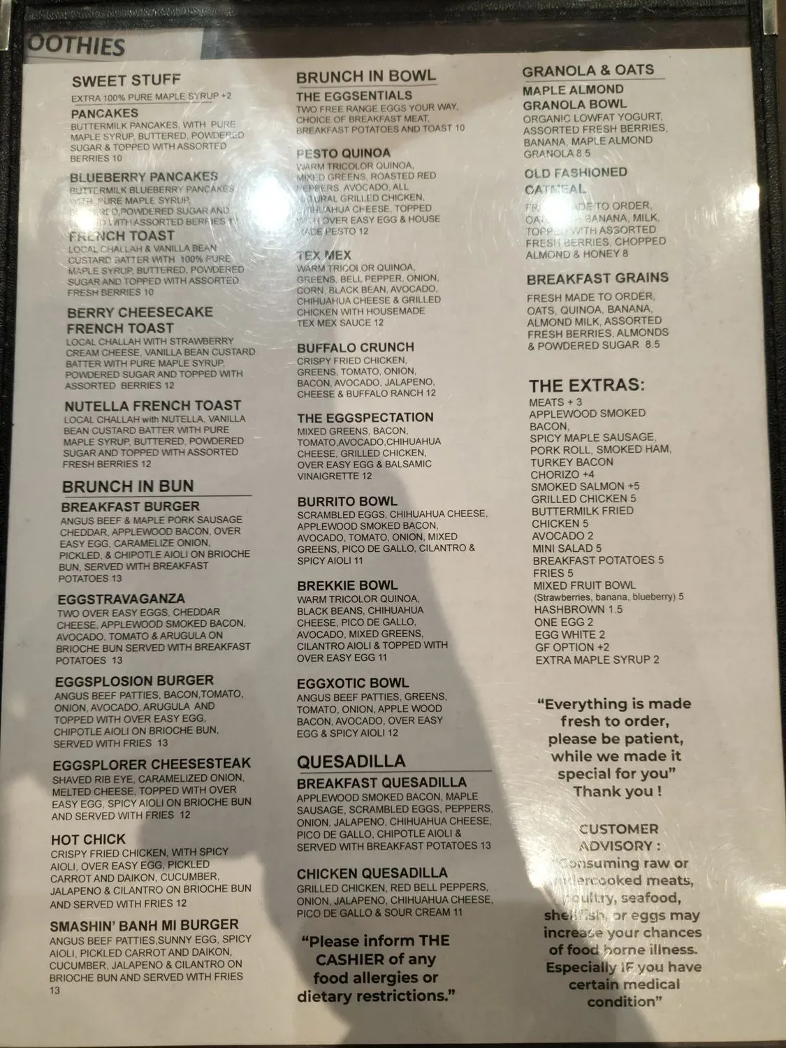 Menu 3