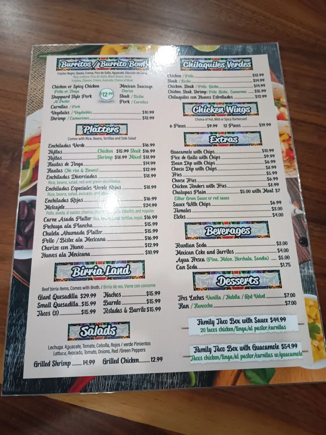 Menu 3