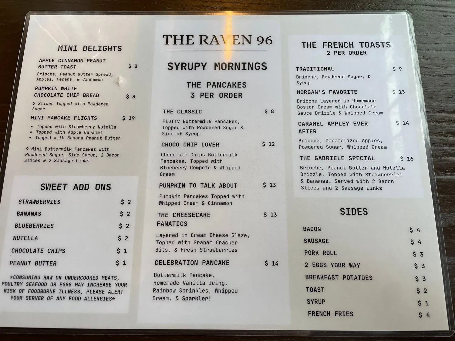 Menu 4