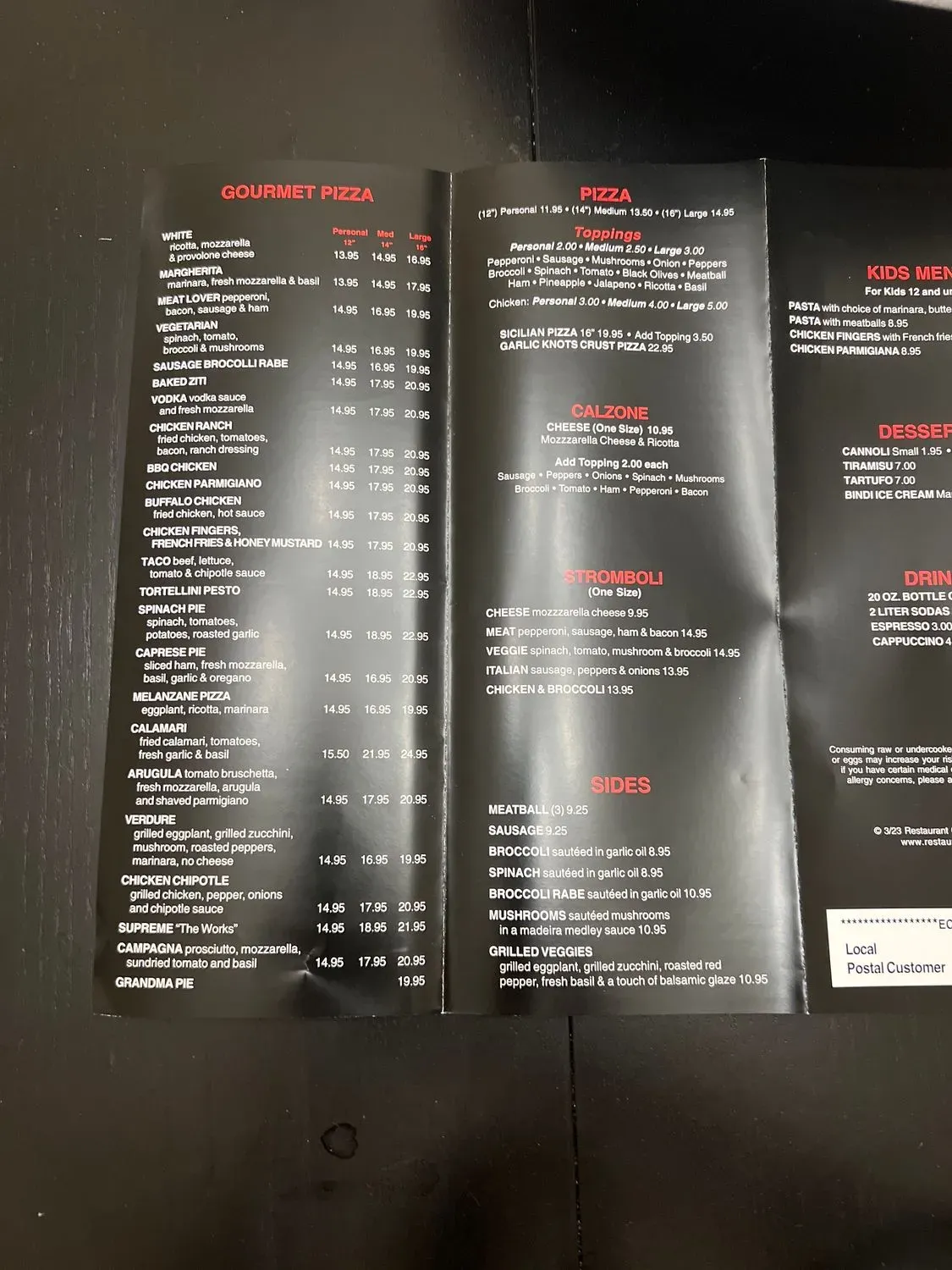 Menu 4