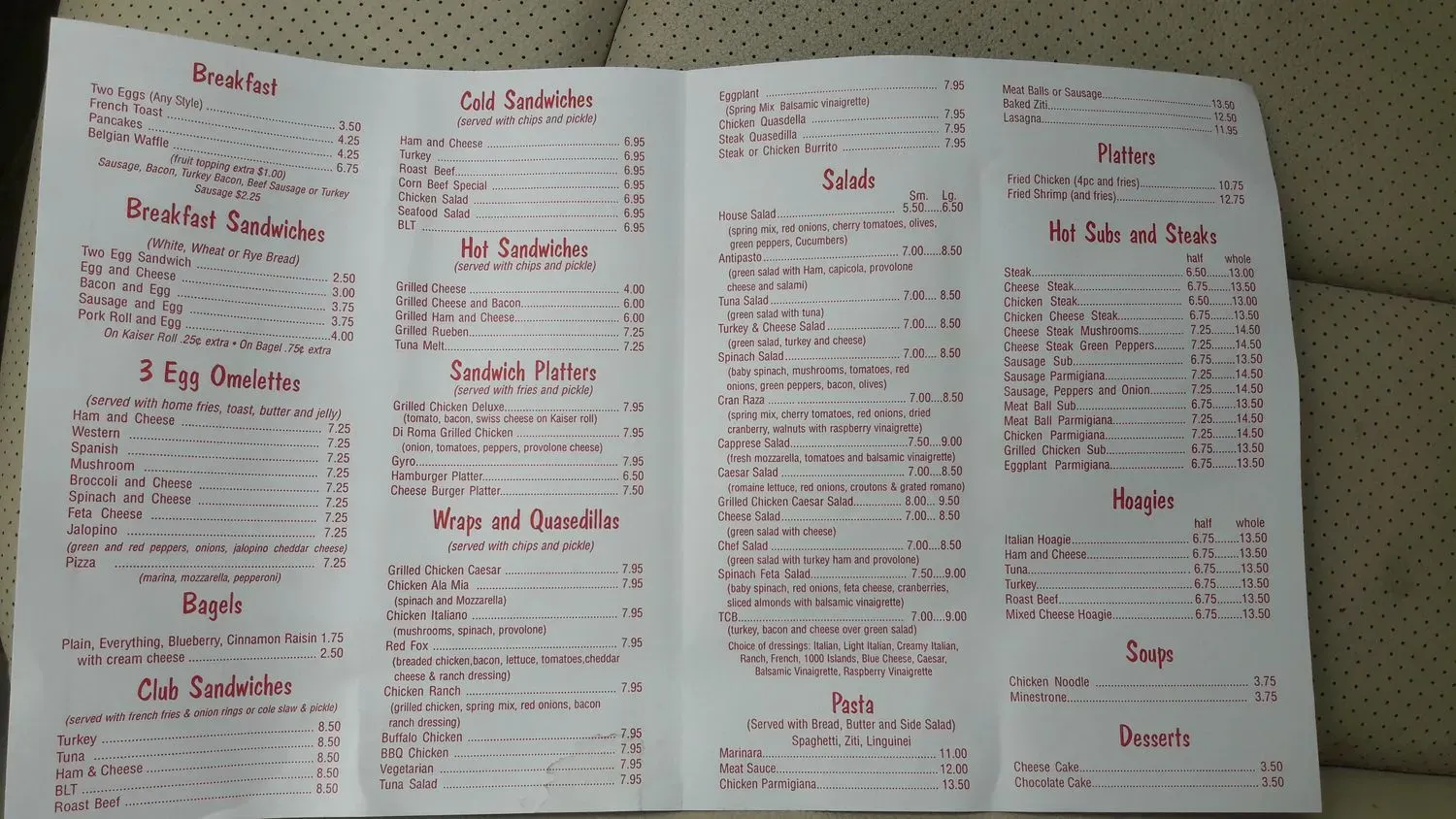 Menu 4