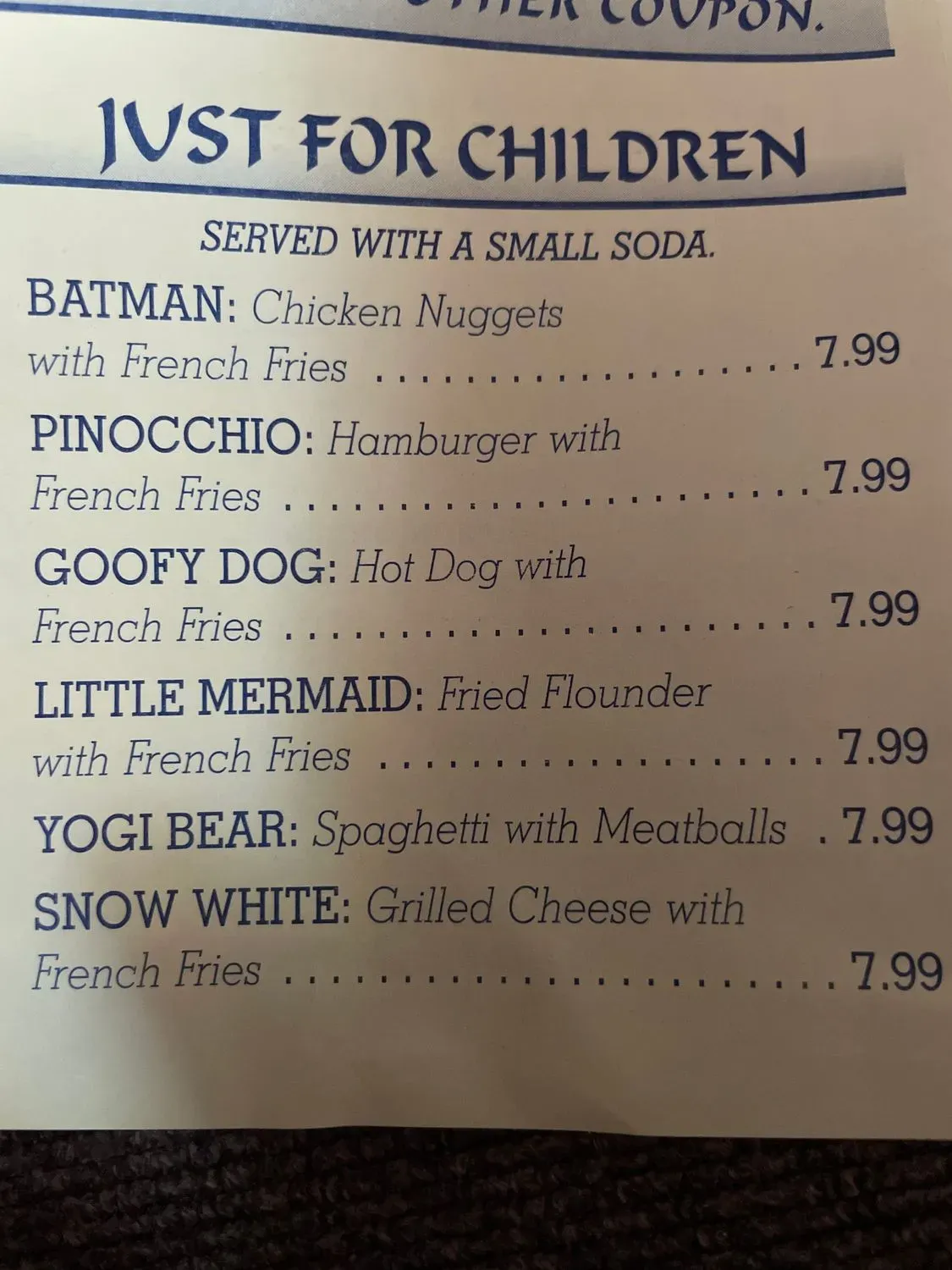 Menu 3