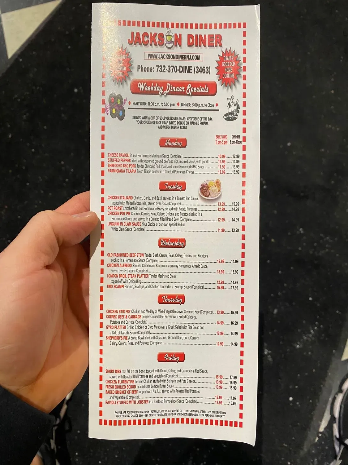 Menu 6