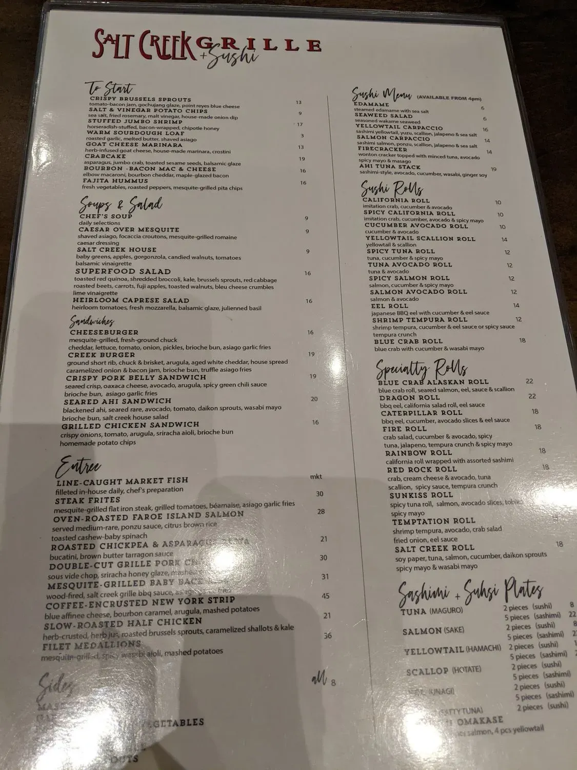 Menu 4