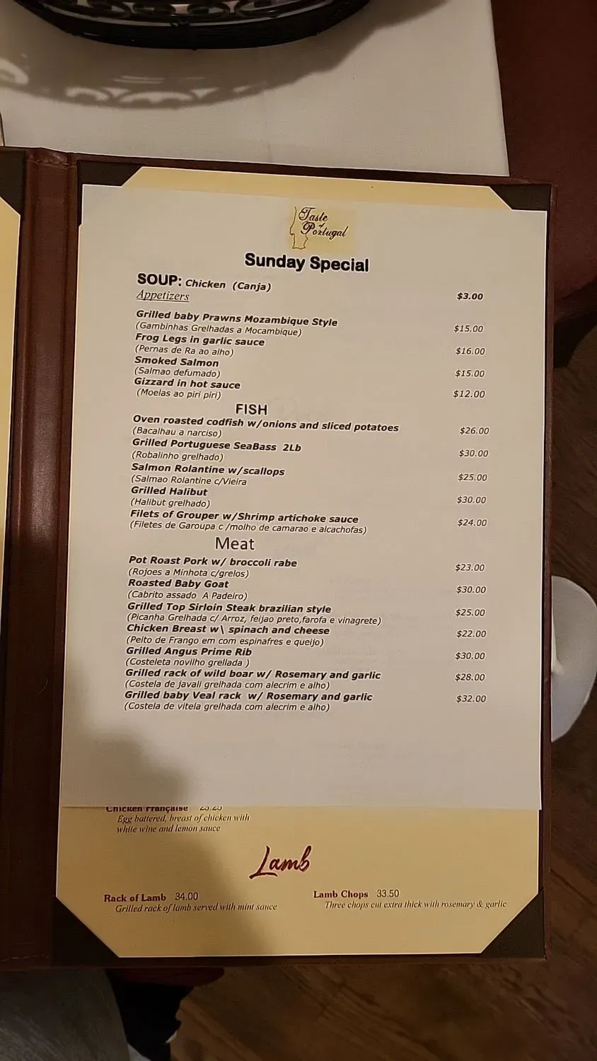 Menu 4