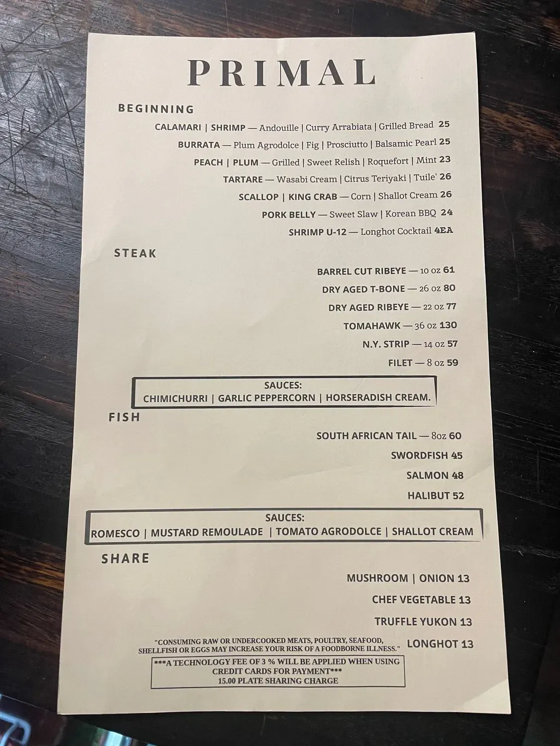 Menu 3