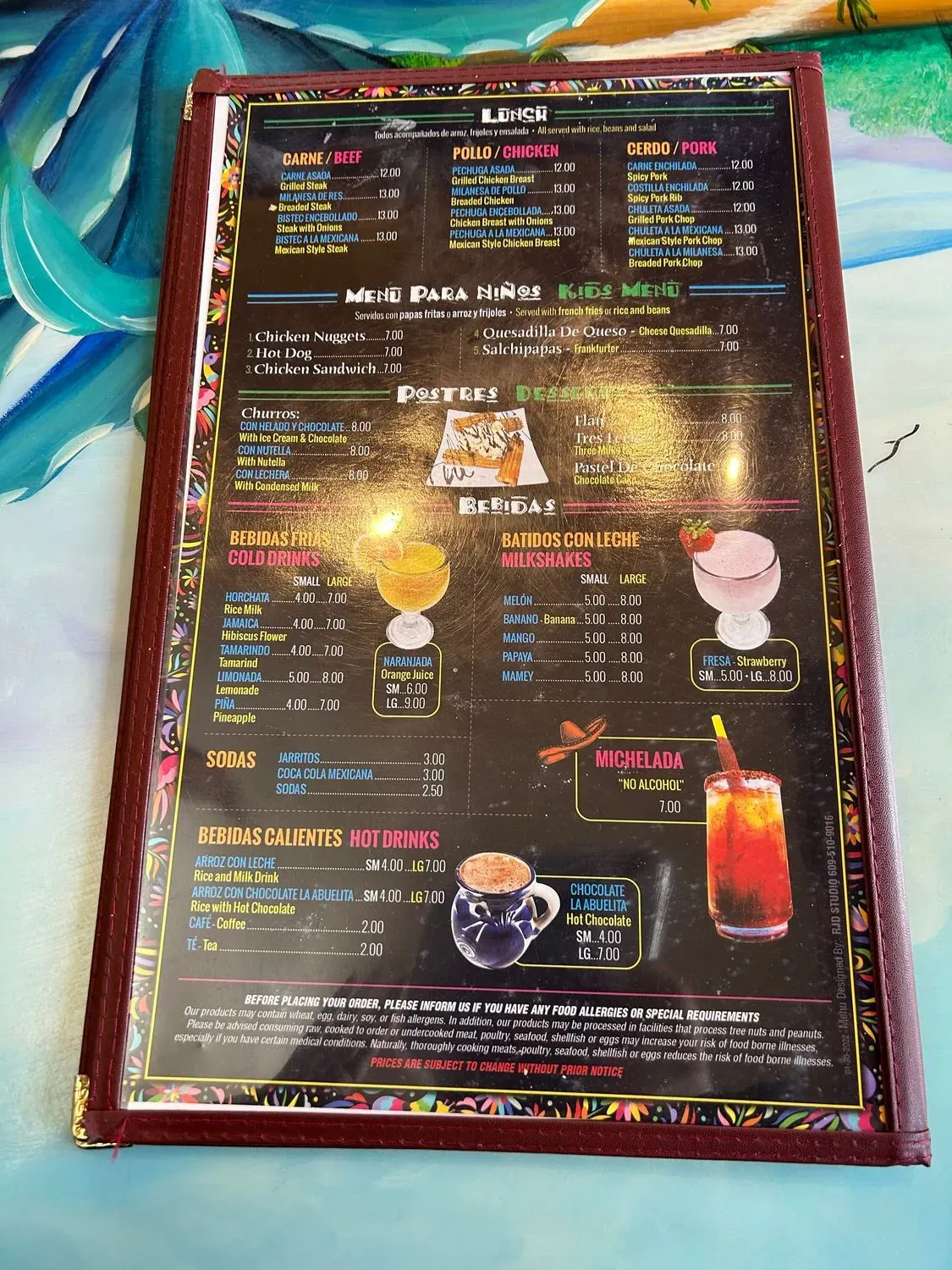 Menu 3