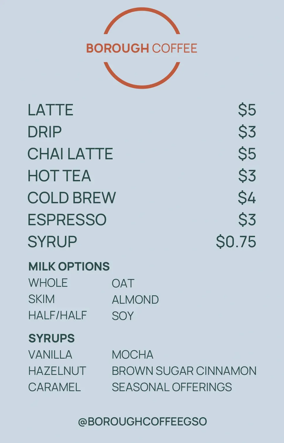 Menu 3