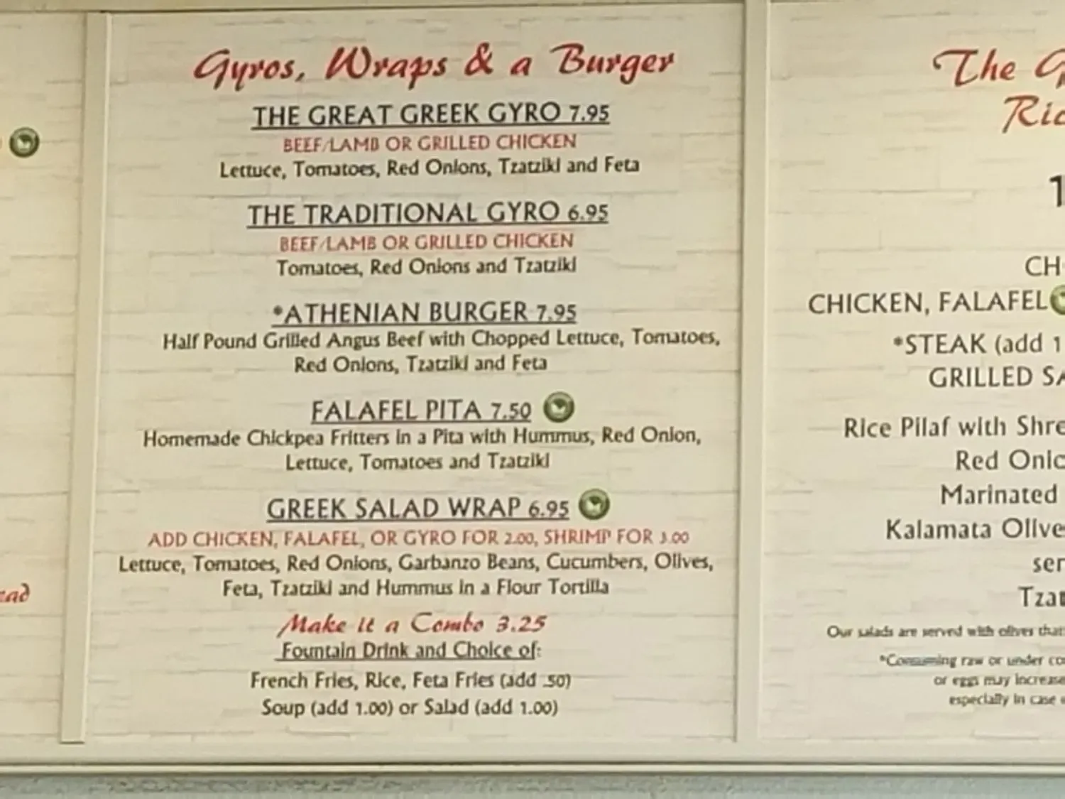 Menu 6