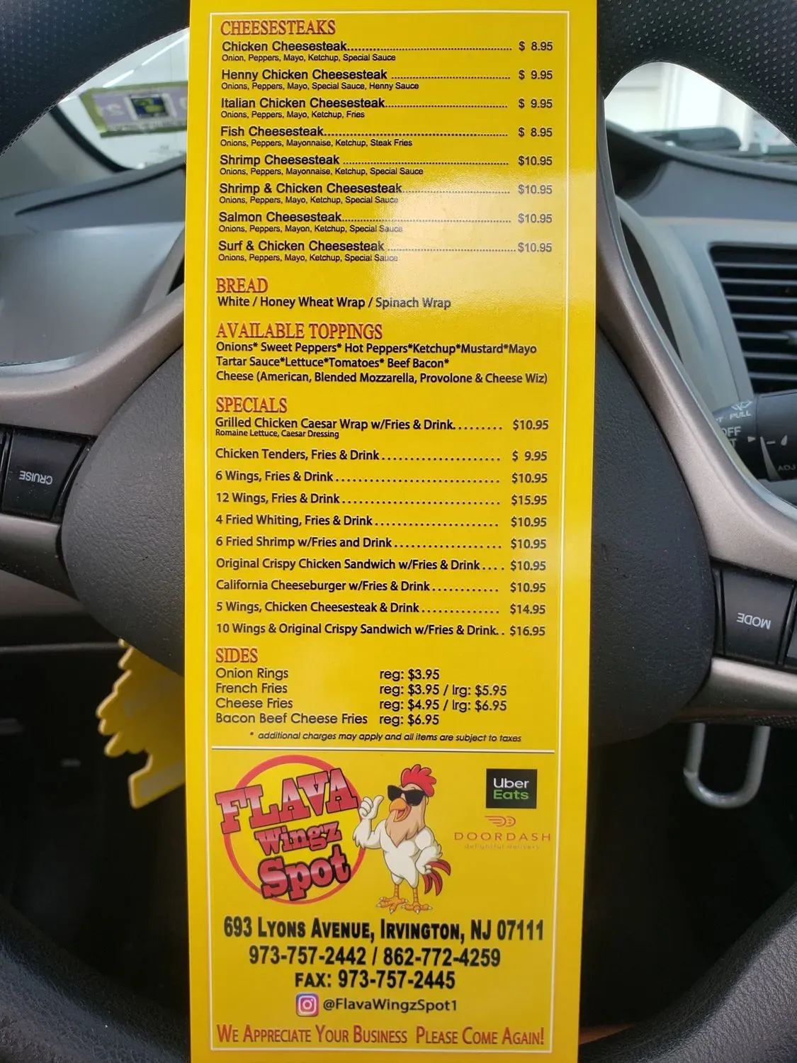 Menu 6