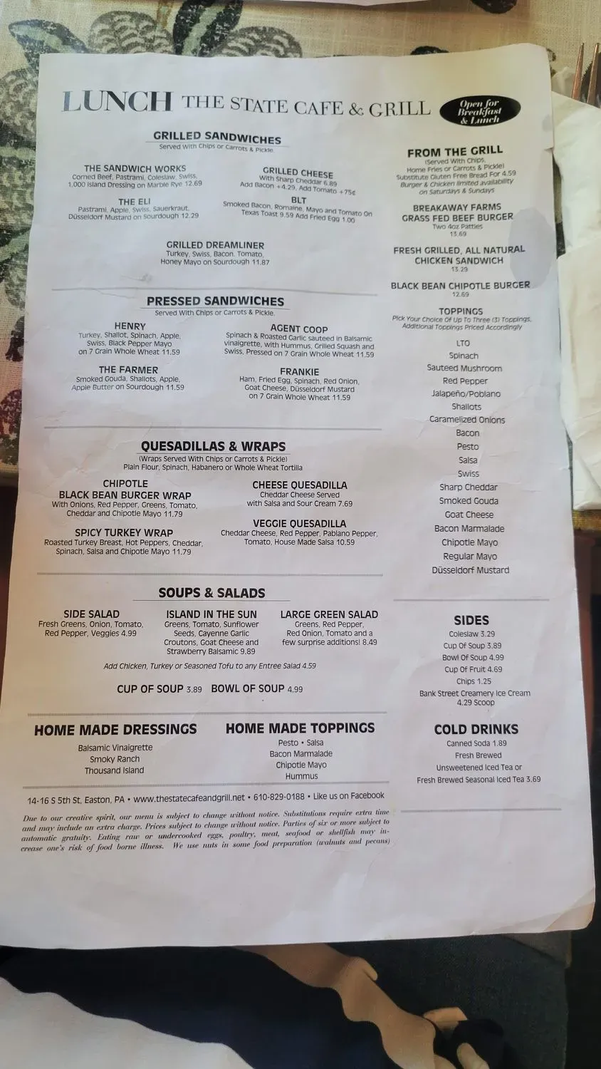 Menu 3