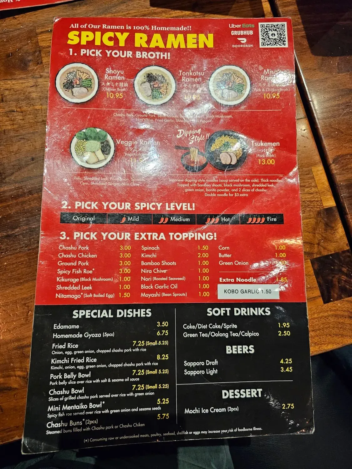 Menu 3