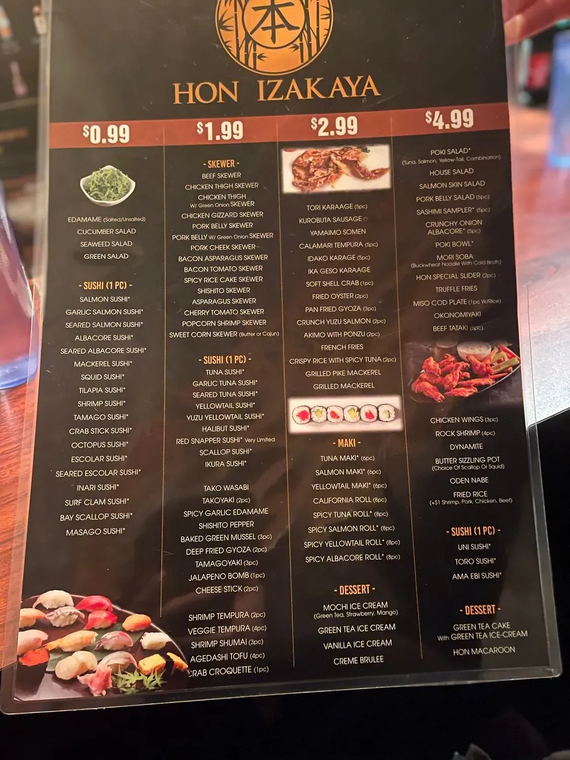 Menu 4