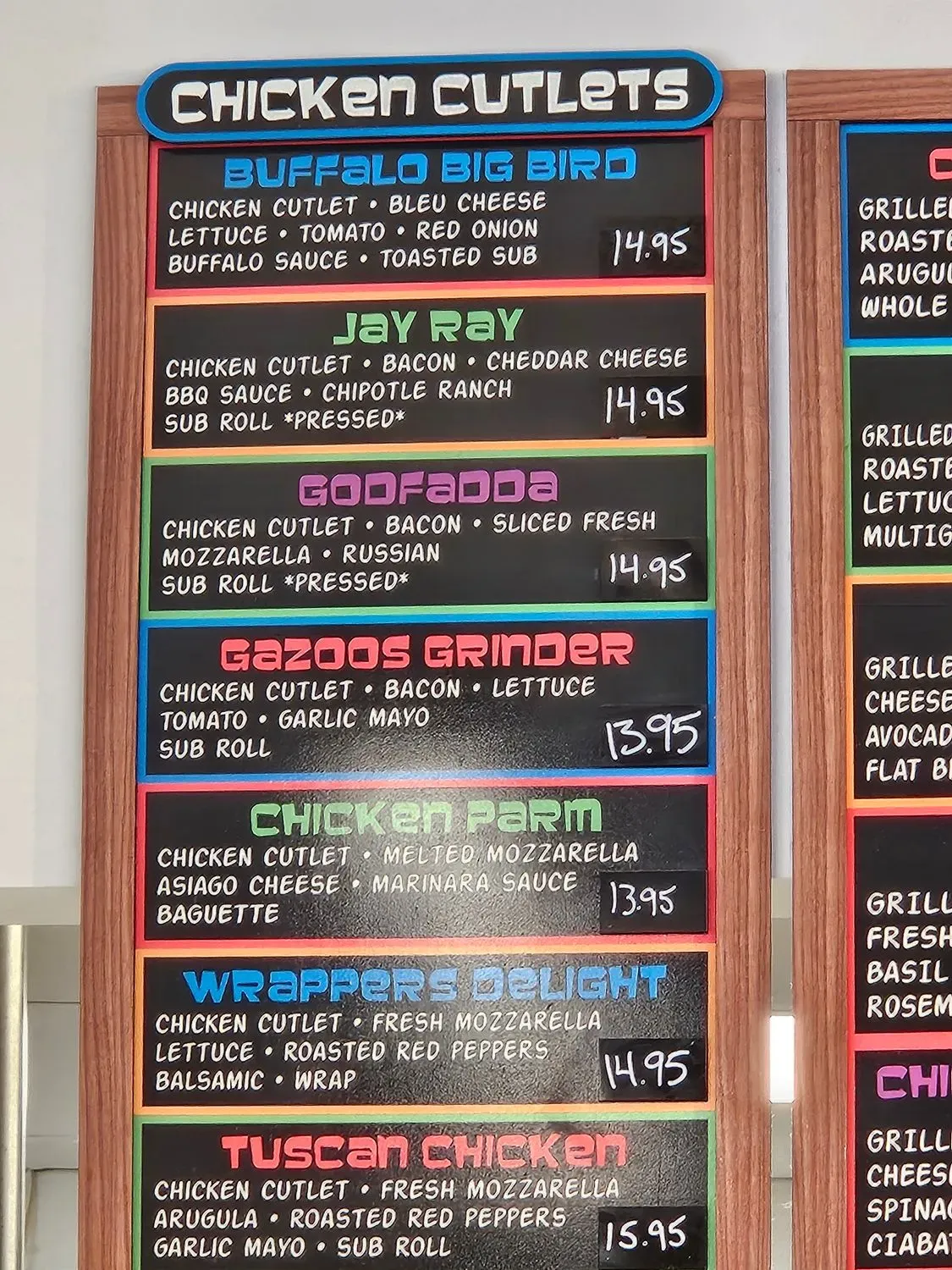 Menu 3