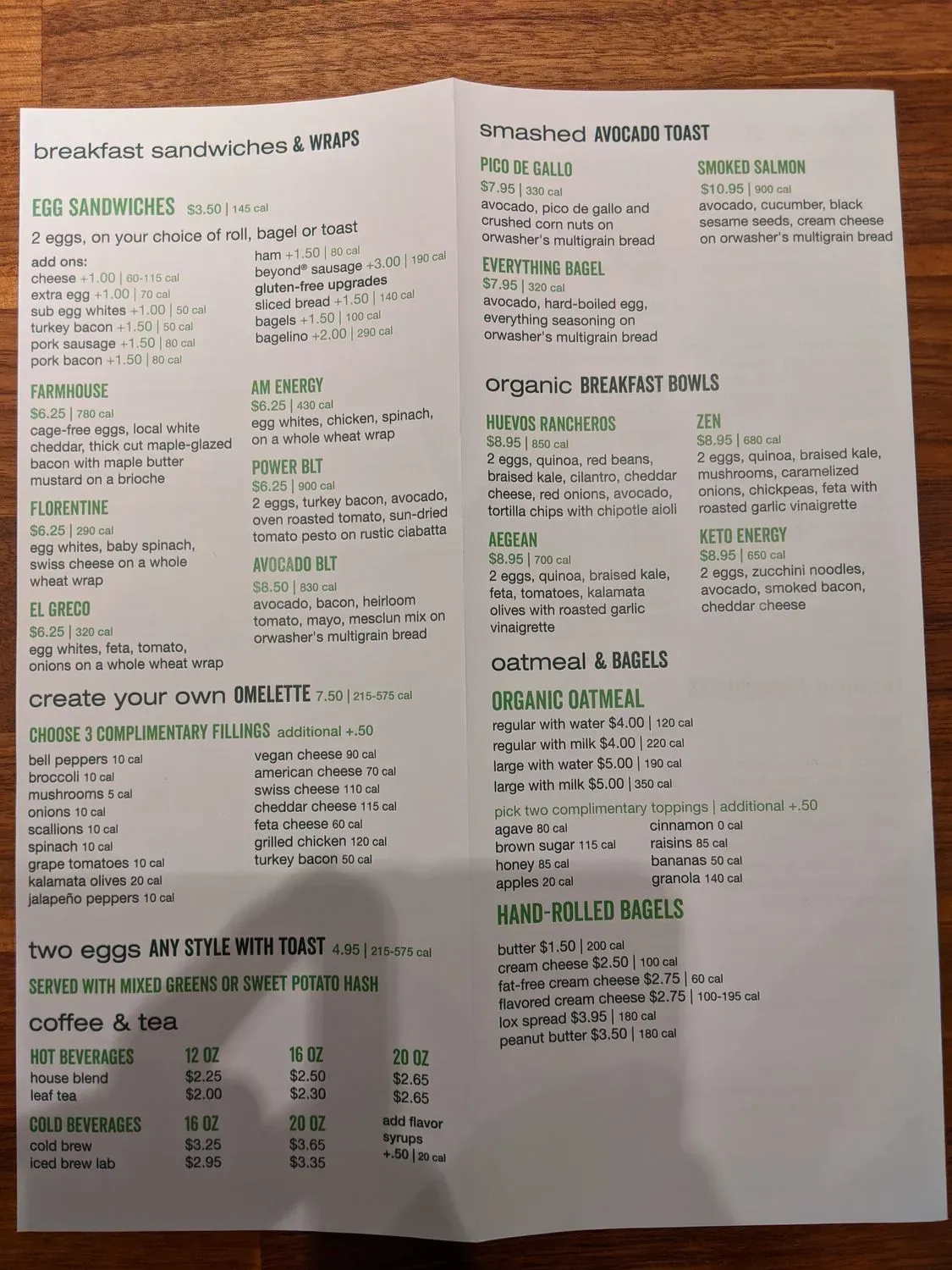 Menu 4