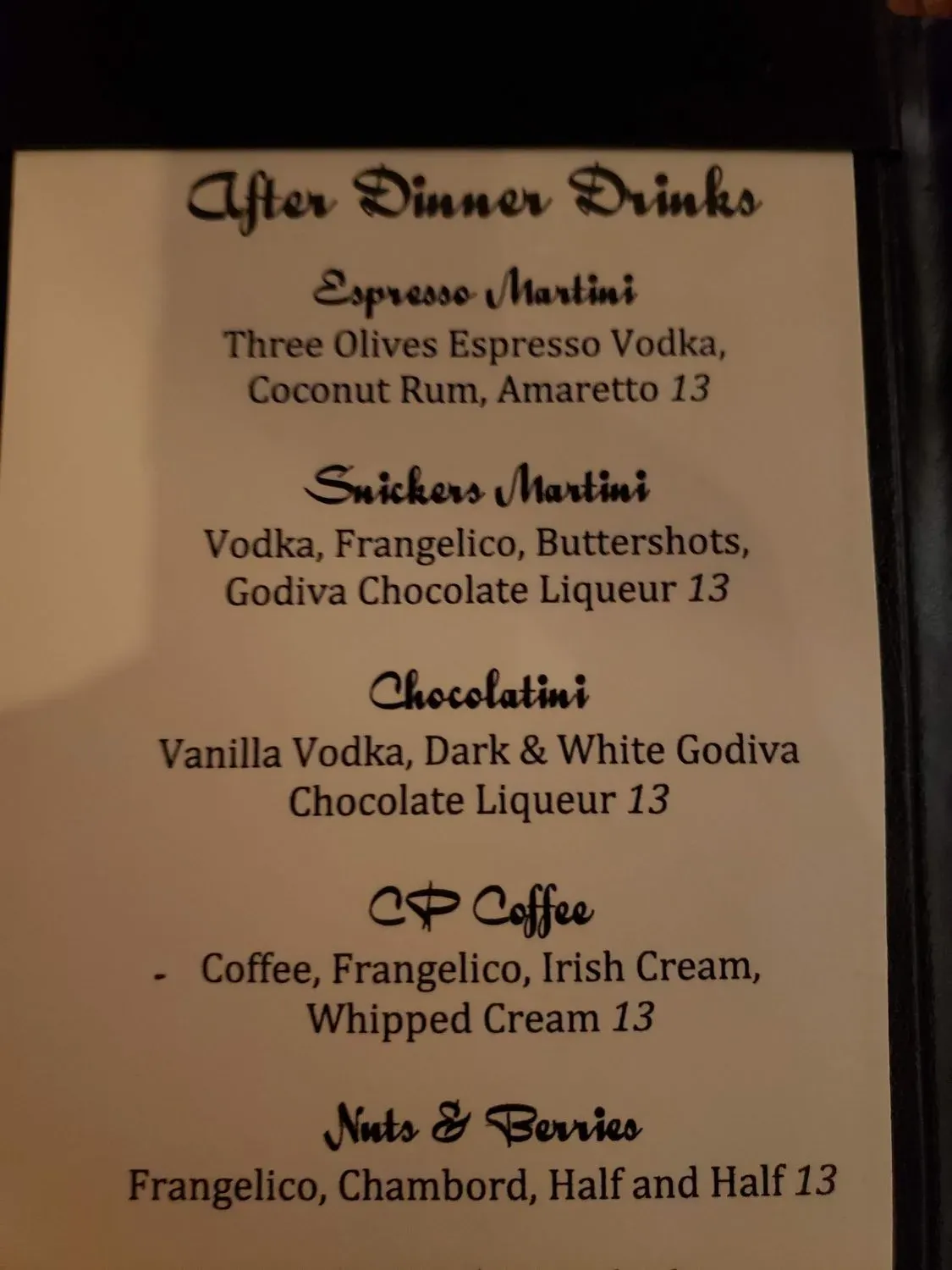 Menu 3