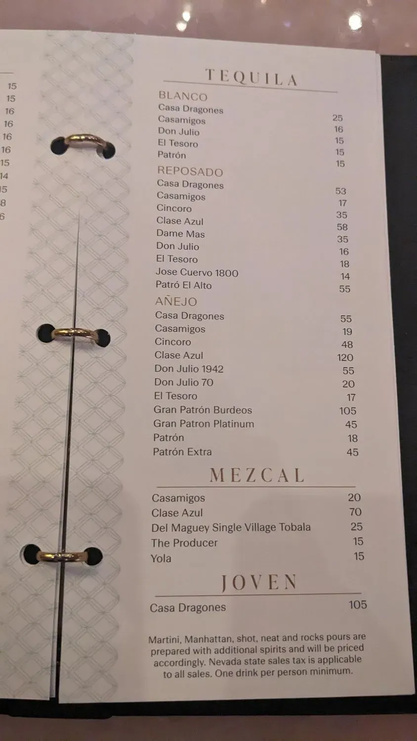 Menu 6