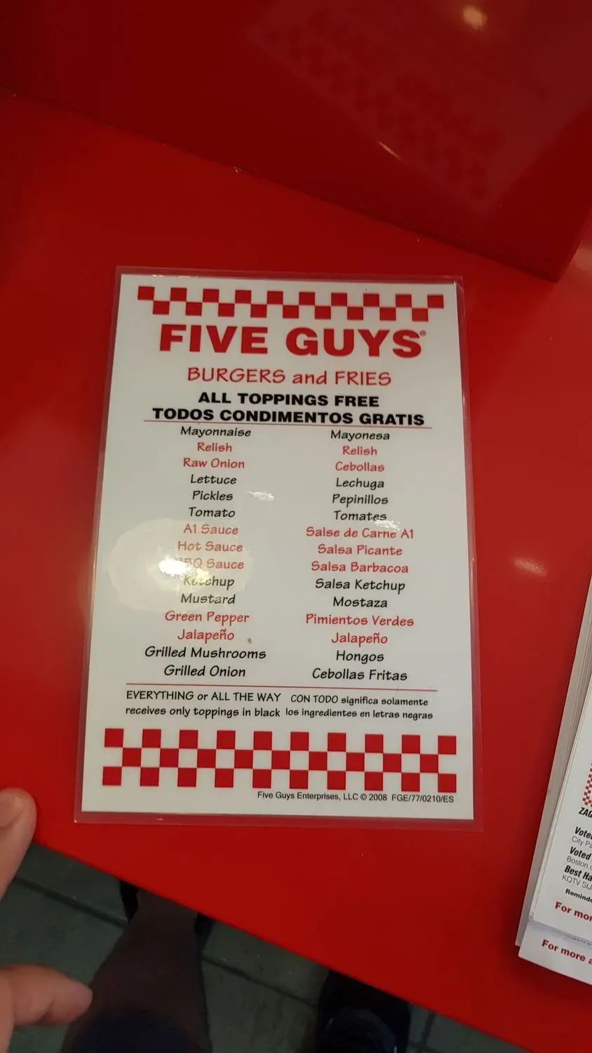 Menu 6