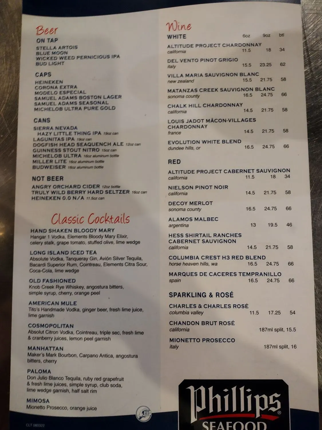 Menu 6