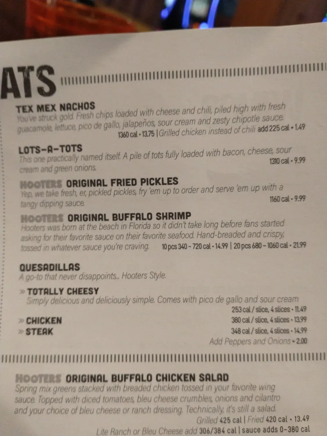 Menu 6